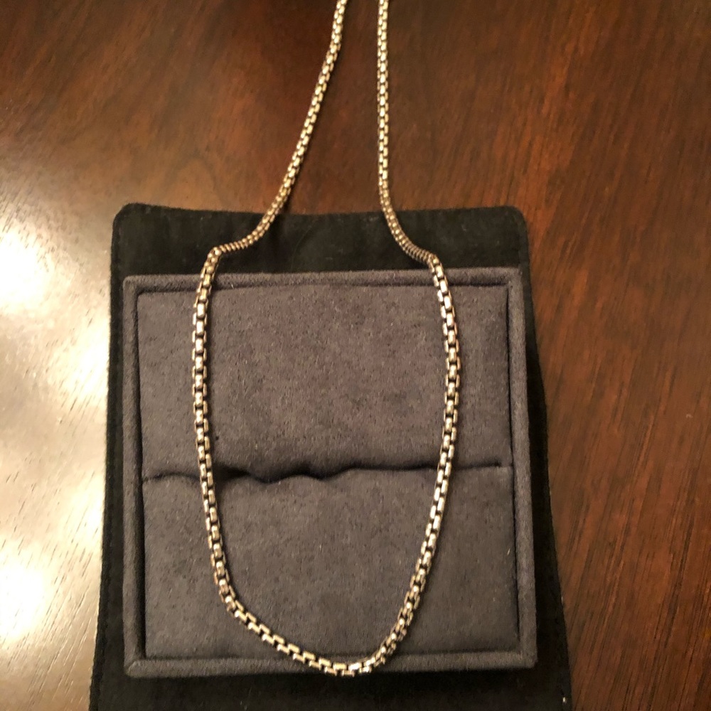 David Yurman Box 16” Chain Necklace